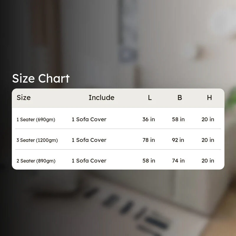 Luna Jacquard Sofa Cover - Smoke Synthetic Fibre - Image 7